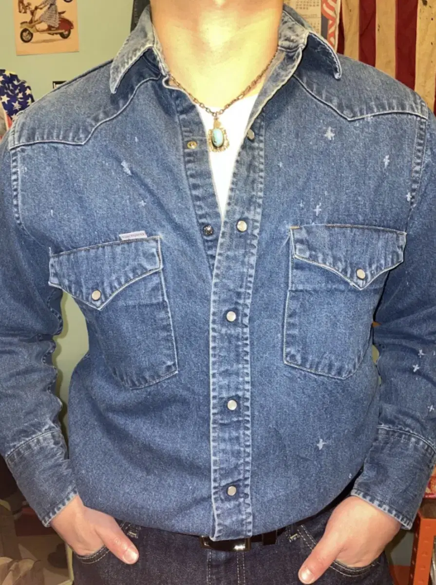 Vintage Carhartt Denim shirt